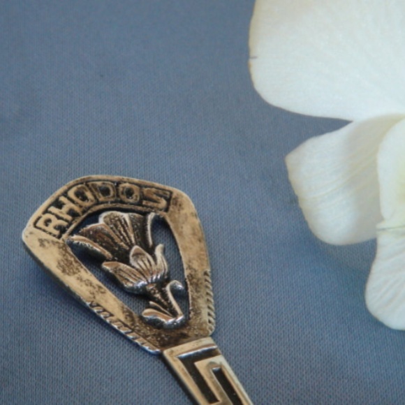 Vintage‎ Silver Spoon Collectors From RHODOS - Picture 1 of 4